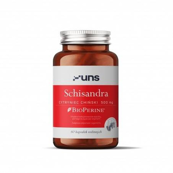 UNS Schisandra + Bioperine 60 caps
