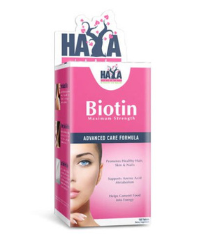 Haya Biotin Maximum Strength 10.000 mcg 100 caps