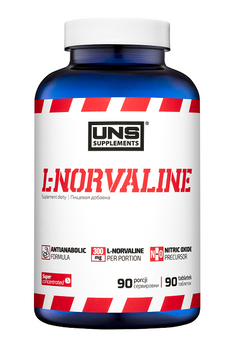 UNS L-Norvaline 90 caps