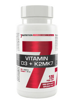 7N Vitamin D3 + K2MK7 120 caps