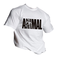 T-shirt Animal Biały