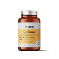 UNS Kurkuma + Bioperine 60 caps