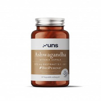 UNS Ashwagandha + Bioperine 60 caps