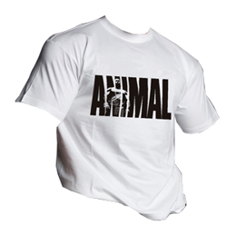 T-shirt Animal Biały